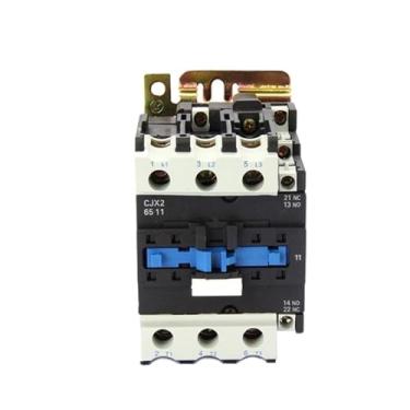 Imagem de Contator CJX2-6511 AC LC1 65A 50HZ/60HZ Contator magnético industrial 1NO 1NC Contator de trilho DIN trifásico (Cor: Cjx2-6511 Ac36v)