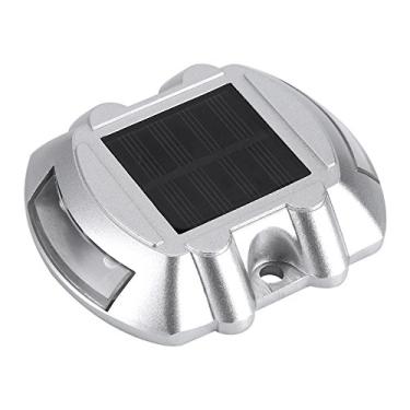 Imagem de Dioche Lâmpada Solar LED de Alumínio Fundido para Exterior 6 Luzes Brilhantes Luz de Caminho de água Sem Fio para Iluminação de Pátio de Estrada de Entrada Carregamento Automático (Amarela)
