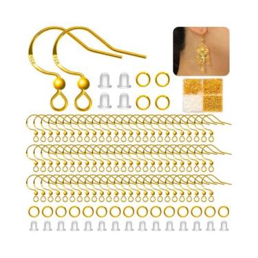 Imagem de Kit De Acessórios Para Brincos Em Prata Esterlina 925 Com Ganchos De P