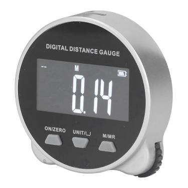Imagem de aqxreight Fita Métrica Digital Com Display LCD Régua Rolante Eletrônica de 199,999 M para Curvas e Medições de Linha Reta Precisas Ferramenta de Medição Portátil para Construção e Artesanato DIY