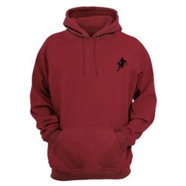 Imagem de Blusa Moletom Canguru Plus Size Casaco Com Capuz Esportivo Basquete Cor:;Tamanho:M;Gênero:Unissex-Unissex