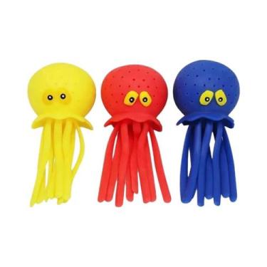 Imagem de Brinquedos De Banho Polvo Para Crianças, Brinquedo Sensorial Absorvent