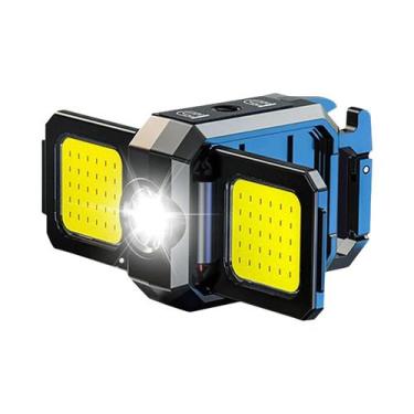 Imagem de Lanterna Mini USB Recarregável Com Chaveiro, Luz De Trabalho COB 90 gr