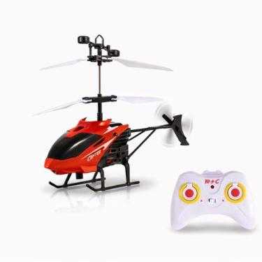 Imagem de Helicóptero Controle Remoto Infantil com Sensor de Mão Recarregável US