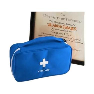 Imagem de Kit De Primeiros Socorros Médico Portátil Para Viagem, Bolsa De Armaze