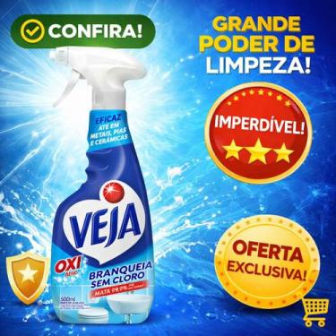 Imagem de Limpador Spray Anti Bac Veja Oxi Ativo 500ml
