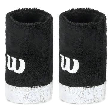 Imagem de Munhequeira Algodão Color Grande Wilson Tênis Unissex Cor Pr