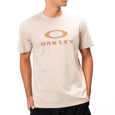 Imagem de Camiseta Oakley O-Bark SS WT25 Masculina Humus, G, Harvest gold
