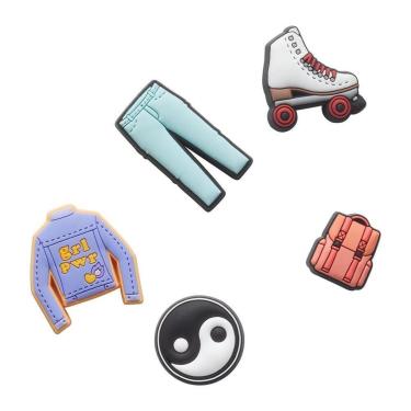 Imagem de Jibbitz Crocs Patins Pack Com 5 Unidades Único-Unissex
