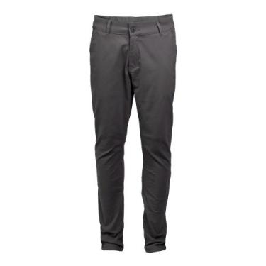 Imagem de Calça Masculina Gangster Sarja Slim Cinza, Cinza, 42