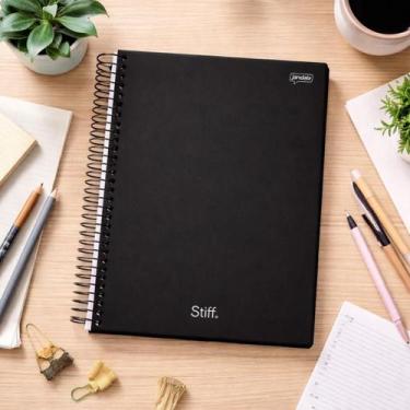 Imagem de Kit 4 Cadernos Slim Escolar 80 Folhas Universitário Jandaia 2026