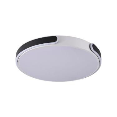 Imagem de Plafon Astraled Kappa P-9924 Led Bivolt Branco Preto