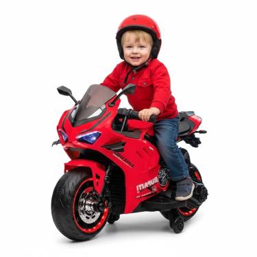 Imagem de Motocicleta Eletrica Speed Vermelha 12V - Shiny Toys