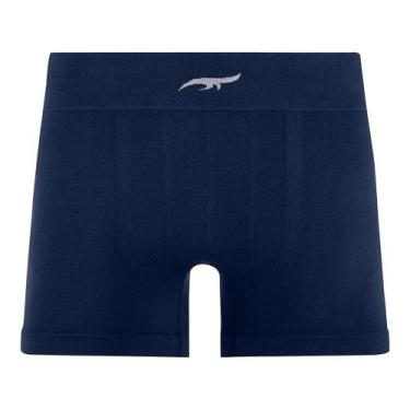 Imagem de Cueca Boxer Sem Costura Navy Zee Rucci, GG
