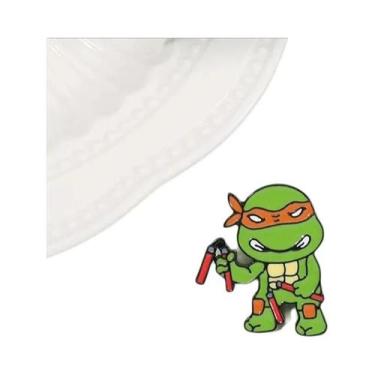 Imagem de Pin De Esmalte Tartarugas Ninja Personalizado Engraçado De Animal Para