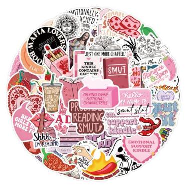Imagem de Sticker Smuts Books, vinil impermeável, anime, 55 unidades/lote, 5-7 c
