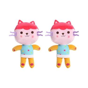 Imagem de Boneca De Pelúcia De Gato Sereia Para Crianças, Brinquedo De Desenho A