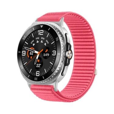 Imagem de Pulseira De Nylon Trançada Para Samsung Galaxy Watch 46mm 44mm 40mm Cl
