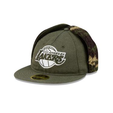Imagem de BONE NEW ERA 59FIFTY RETRO CROWN LOS ANGELES LAKERS NBA VERDE-Masculino