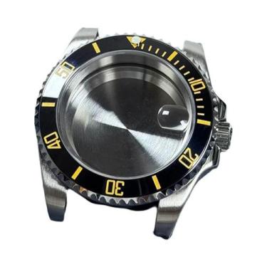 Imagem de Caixa De Relógio De Mergulho À Prova d'Água De 40mm Com Bezel Preto, V