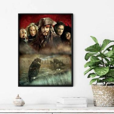 Imagem de Quadro Decorativo Piratas do Caribe
