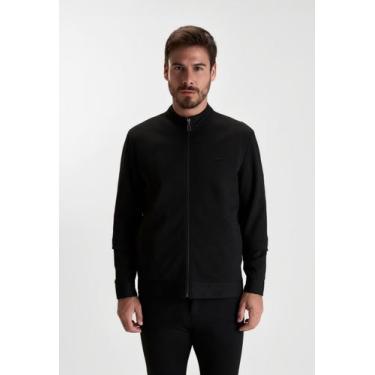 Imagem de Jaqueta docthos slim malha lisa, 003 preto, G