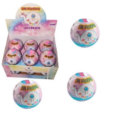 Imagem de Slime borrachinha unicórnio 200 gramas brinquebol - funny lab 2006-8 -