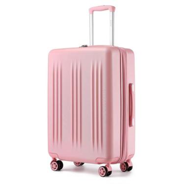 Imagem de Maleta Kono rígida expandible de 24" color rosa duradera