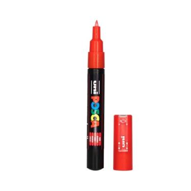 Imagem de Marcador Posca 0,7 mm Ref.PC-1M Uni-Ball Avulso Red