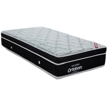 Imagem de Colchão Solteiro Molas Ensacadas Superpocket Elegant Ortopillow D26 88x188x28cm Ortobom