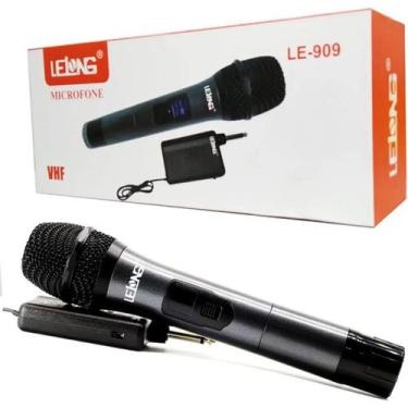 Imagem de Microfone Sem Fio Profissional UHF Digital Certificado Anatel Palestra