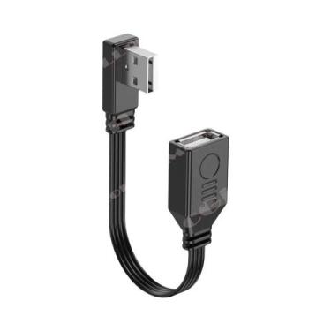 Imagem de Cabo Adaptador Extensor USB a Macho Para USB Fêmea 5CM 10CM 15CM 30CM 