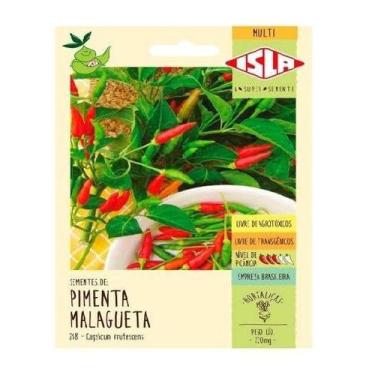 Imagem de Sementes Pimenta Malagueta 65.000 SHU Isla