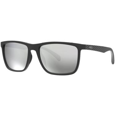 Imagem de Óculos de Sol HB Iconic - Preto Fosco 56 - Espelho Silver-Unissex