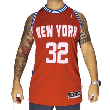 Imagem de Regata Basquete M10 Vintage New York Stars Cor:;Tamanho:P-Masculino