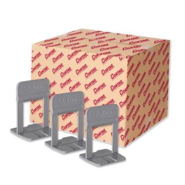 Imagem de Espaçador Nivelador Supra Cortag 1.5Mm 500Pçs Pisos Porcelanatos e Cer