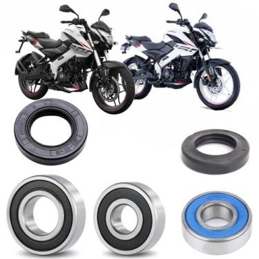Imagem de Rolamentos Roda Traseira Bajaj Dominar 160 e 200 Kit - AD Parts