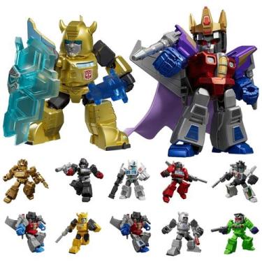 Imagem de Boneco Coleção Transformers Defender Version 2 Miniatura Com Acessório