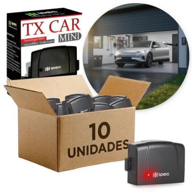 Imagem de Kit 10 Transmissor Universal TX Car Mini Ipec Veicular Portão
