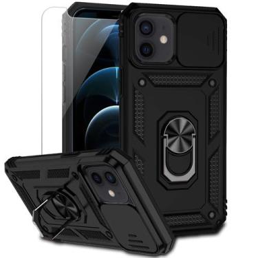 Imagem de Capa para iPhone 12 Mini M MAIKEZI 5,4" Militar à Prova de Quedas