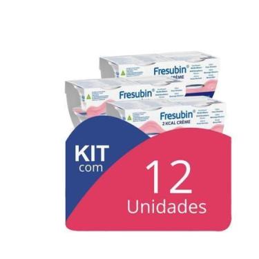 Imagem de Kit c/12 Fresubin 2kcal Creme Frutas da Floresta 125g - fresenius kabi