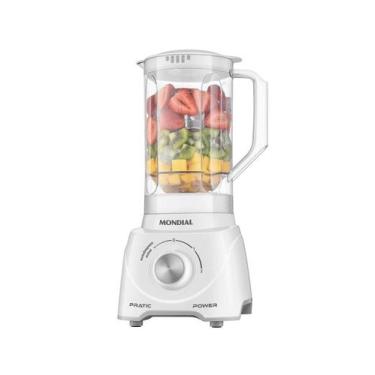 Imagem de Liquidificador Pratic Power Mondial Branco - L-97-W 550W