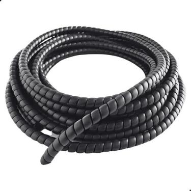 Imagem de Mola De Proteção Preta Para Mangueira 1/4'' (12mm) 50 Metros - Menco