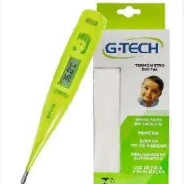 Imagem de Termômetro Clínico Febre Digital Verde G-Tech TH150