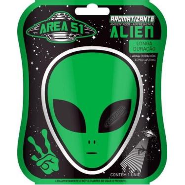 Imagem de Cheirinho Automotivo Miniatura Area 51 Verde Centralsul