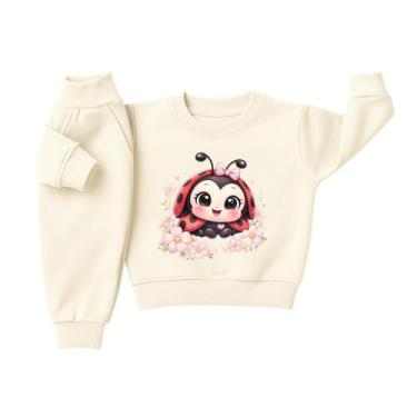 Imagem de Conjuntinho Moletom Infantil Bebê Menino Peluciado Roupa Inverno Flane
