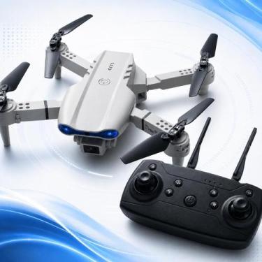 Imagem de Drone KK5 4K WiFi FPV Dobrável com Altura Fixa Retorno Automático e LE