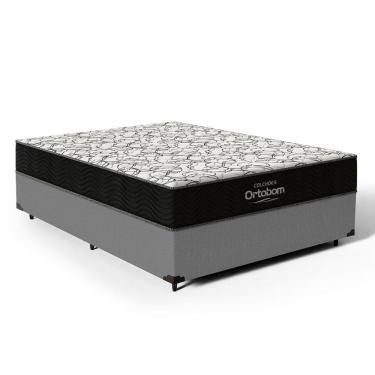 Imagem de Cama Box com Colchão de Espuma D45 Ortobom Airtech 150 Casal