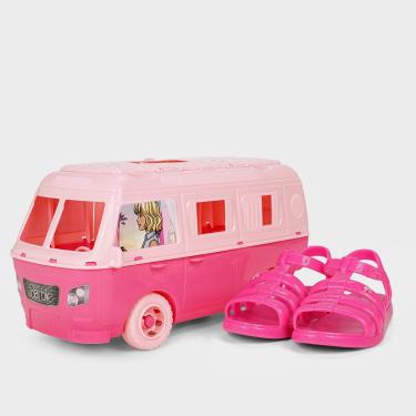 Imagem de Sandália Infantil Grendene Kids Barbie Road Trip Menina-Feminino