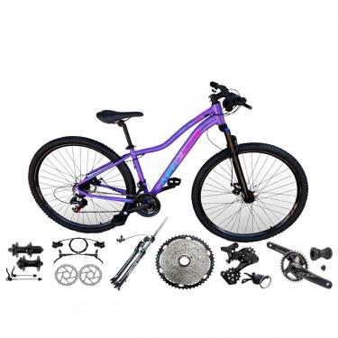 Imagem de Bicicleta Aro 29 Absolute Hera 12v Garfo Trava No Guidão Hollowtech K7 Freios A Disco H...